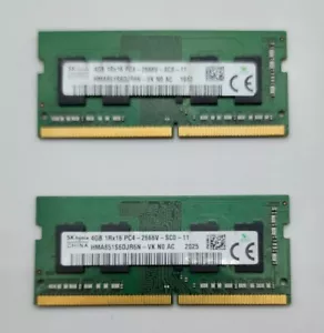 SK Hynix 8GB (2x4GB) PC4-21300 DDR4-2666V Laptop Memory SDRAM HMA851S6DJR6N-VK - Picture 1 of 2