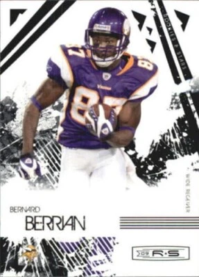 2009 Rookies & Stars Football Card #56 Bernard Berrian - Image 1 of 2