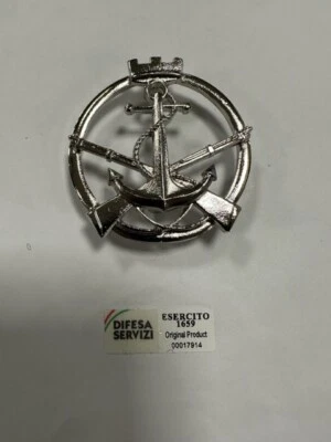 FREGIO MILITARE DA BASCO LAGUNARI TRUPPE ANFIBIE MARINA MILITARE