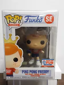 Figura Vinilo C0529 Funko Pop Freddy "Ping Pong Freddy (Box of Fun)" con Protector - Imagen 1 de 12