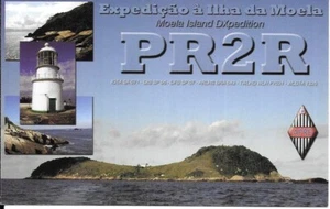 Tarjeta de radio QSL 2009 Moela Isand Brasil - Imagen 1 de 1