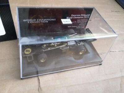 LOTUS 72 Fittipaldi World Champion 1972 Minichamps 1:43 Scale Model F1 Formula 1 - Image 1 of 4