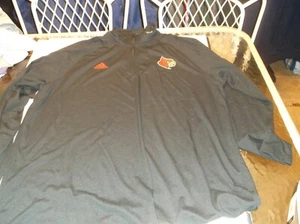 Louisville Cardinals NCAA Team Apparel Adidas Ultimate 1/4 zip  L/S Shirt XL - Picture 1 of 5