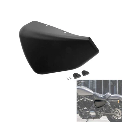 Left Side Matte Battery Cover Fit For Harley Sportster XL883 1200 Iron 883 14-22 - Изображение 1 из 4
