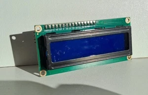 LCD 1602 + I2C HD44780 Modul VERLÖTET Display Anzeige Arduino Raspberry, Neu - Bild 1 von 2