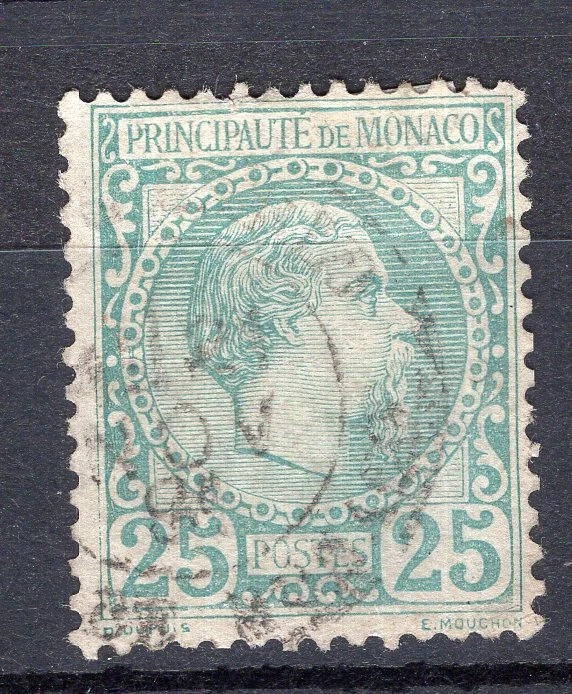 MONACO, YV # 6, USED - Image 1 of 1