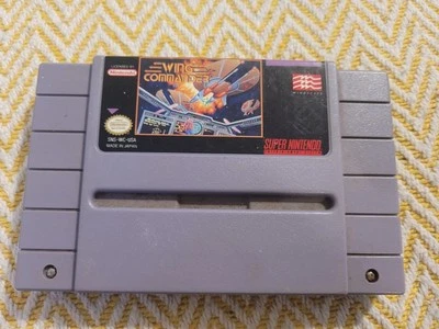 Vintage Super Nintendo SNES Game Wing Commander Video Game - Image 1 of 4