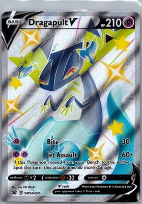 Dragapult V Promo SWSH: Sword & Shield Promo Cards SWSH096 LP-NM - Image 1 of 2