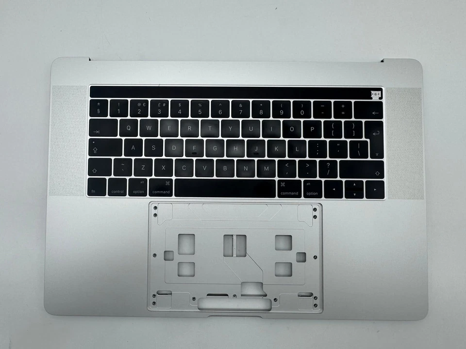 Macbook Pro 15" 2016 2017 A1707 Topcase Trackpad Tastatur Silber #T974 - Bild 1 von 4