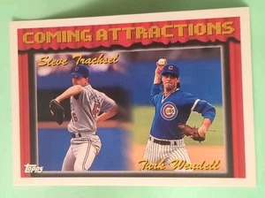 1994 Topps - Coming Attractions Steve Trachsel, Turk Wendell #778 - Chicago Cubs - Bild 1 von 2
