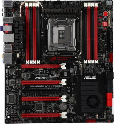 ASUS RAMPAGE IV EXTREME LGA 2011 Intel X79 ATX DDR3 Motherboar Tested - Image 1 of 3