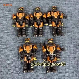 Mega Bloks Construx Halo 5pcs Spartan Black and Gold Collection Building Toys - Picture 1 of 2