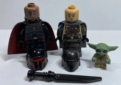 Lego Star Wars UCS Din Djarin Moff Gideon Grogu Darksaber Lot (Read Description) - Image 1 of 4