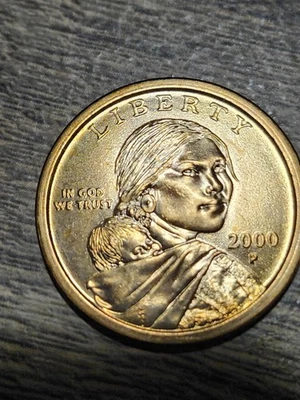 2000-P SAC$1 Sacagawea Dollar Coin  - Image 1 of 2