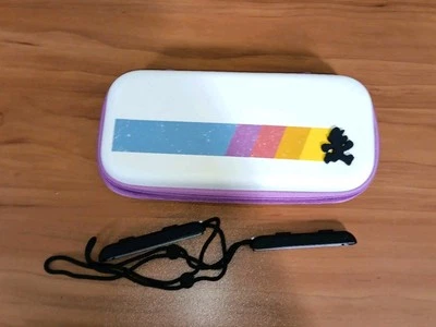 Nintendo Switch Joycon Straps & PowerA Protective Case Rainbow Run Mario  - Image 1 of 4