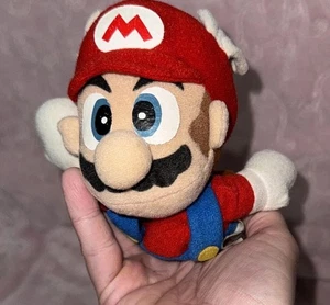Super Mario Flying Cap N64 BD&A Plüsch Nintendo 64 1997 BDA Plüsch Sitzsack - Bild 1 von 7