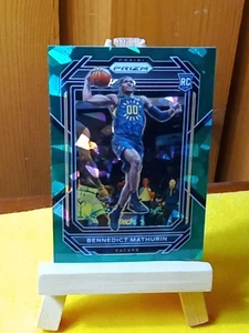 Bennedict Mathurin 2022-23 Panini Rookie Green Cracked Ice Prizm SP #254 RC NICE - Picture 1 of 2