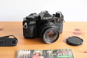 Canon AE1 Program Film Camera & 50mm f/1.8 Lens - Picture 1 of 7