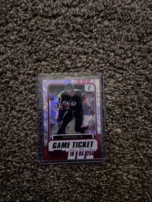 2021 Panini Contenders Draft Picks - Travis Kelce #28 Cracked Ice Ticket /23 - Image 1 of 2