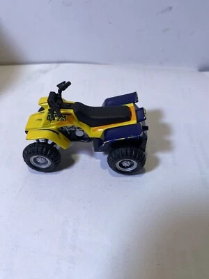 De colección MC Toy Maisto Suzuki 250 Quad Racer ATV 4 ruedas diecast amarillo/negro 766 Foto 1 de 4