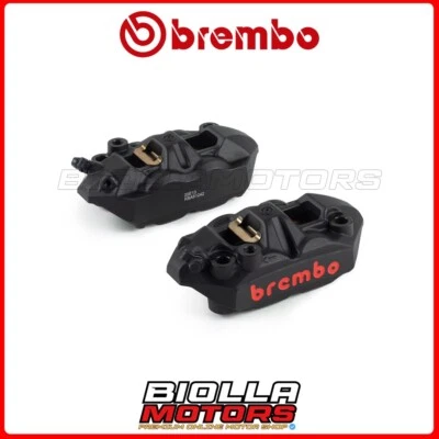 220A39750 KIT PINZE FRENO BREMBO RADIALI M4 108 MM YAMAHA YZF-R1 1000 2006 ANTER - Immagine 1 di 4