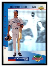 1993 Upper Deck Denny's Grand Slam Holograms #8 RYNE SANDBERG Chicago Cubs ~F1U