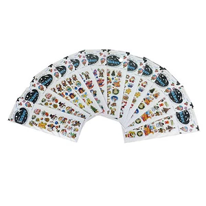 12 Stück Weihnachtsaufkleber Xmas Sticker selbstklebend sortiert - Bild 1 von 6