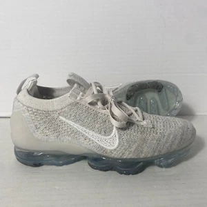 Nike Air VaporMax 2021 FlyKnit Phantom Argento Metallizzato 2022 Taglia 5.5 - Nuove - Foto 1 di 7