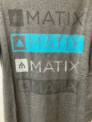 Camiseta Matix Para Hombre Talla M Logo Gráfico Monopatín Manga Corta 100% Algodón Foto 1 de 4