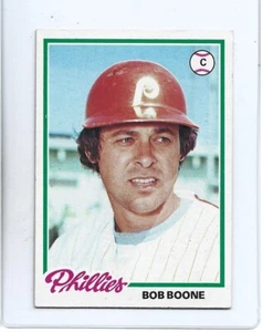 Bob Boone 1978 Topps Baseballkarte #161 - Philadelphia Phillies - Bild 1 von 2