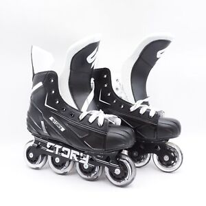 New ListingStory Compact Mission Hockey Inline Skates Abec-7 In Black - Us M 7.5 W 8.5