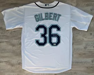 Logan Gilbert Autogramm signed XL SEATTLE MARINERS Heimtrikot Beckett BAS COA - Bild 1 von 5
