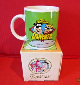 The Flinstones Exclusive Vintage 1990 Ceramic Coffee Mug Boxed Never Used (BX1) - Bild 1 von 9
