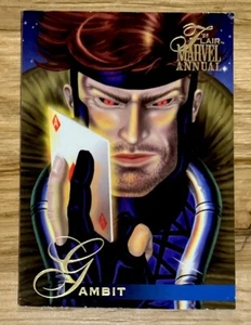 1995 FLAIR MARVEL ANNUAL Trading Card BY FLEER #4 GAMBIT - Picture 1 of 2