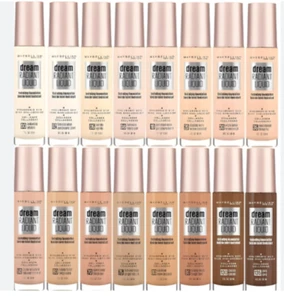 Maybelline Hydrating Foundation Dream Radiant Liquid CHOOSE YOUR COLOR - Picture 1 of 6