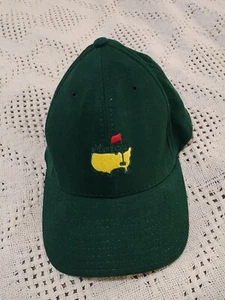 Masters Golf Youth Fitted Hat Green Size M Vintage Augusta National Golf Club - Picture 1 of 5