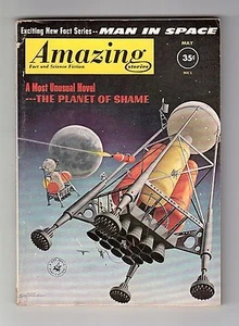 AMAZING STORIES May 1961 (Vol. 35#5) cover artist Alex Schomburg - Picture 1 of 4