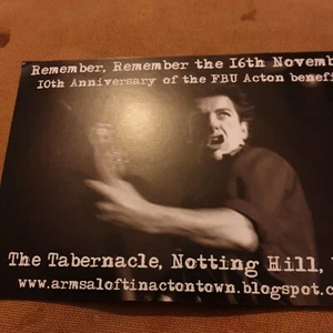 Joe Strummer Promo Postkarte 2-seitig - Bild 1 von 2