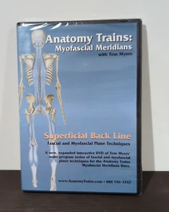 Anatomy Trains: Myofascial Meridians With Tom Myers Superficial Back Lines DVD - Picture 1 of 4