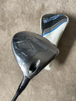 * NEW * Callaway Paradym AI Smoke MAX D Driver 12° Aldila Rogue 60 Regular Flex - Image 1 of 4