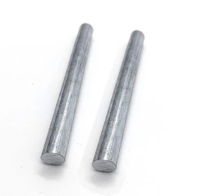 2Pcs 99.995% High Purity Zinc Rod Zinc Metal Anode for School - Picture 1 of 12