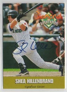 Shea Hillenbrand 2000 Diamond Authentics signed auto autographed card Red Sox - Picture 1 of 1