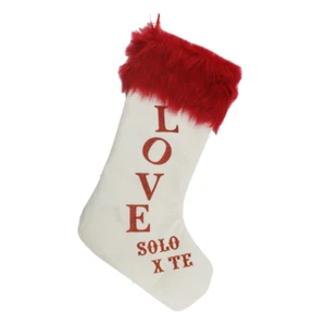 CALZA DELLA BEFANA "LOVE - SOLO X TE" 45 CM PANNOLENCI DOLCI CARAMELLE - 94533/2 - Foto 1 di 1
