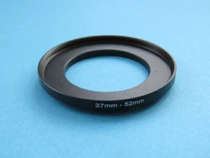 37mm a 52mm Step Up Step-Up Ring Cámara Lente Filtro Adaptador Anillo 37mm-52mm - Imagen 1 de 2