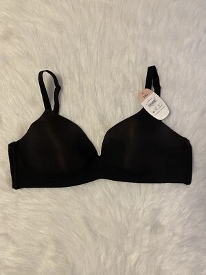 Sujetador Secret Treasures para mujer talla 34D negro inalámbrico acolchado fino cierre trasero Foto 1 de 4