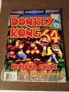 Donkey Kong 64 Versus Books Strategy Guide (Vol 10, 1999) NO POSTER - Picture 1 of 8