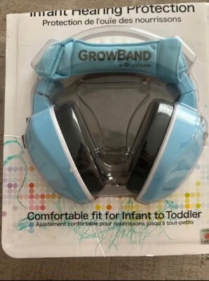 Walkers Infant To Toddler Passive Ear Muffs, 23 dB NRR, Baby Blue, Ear Protectio - Image 1 of 3