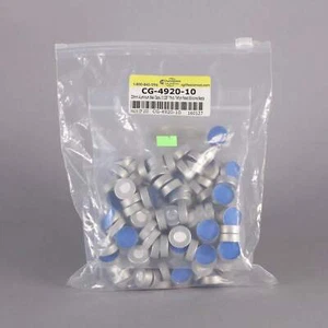 Chemglass 20 mm Aluminium Dichtkappen #CG-4920-10 - Bild 1 von 1