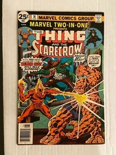Marvel Two-In-One #18 Comic Book Featuring The Scarecrow