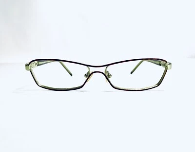 Valentino Gafas Ojo de Gato Tortuga Ámbar Verde Metal Italia 0SF3 55 15 130 Foto 1 de 4